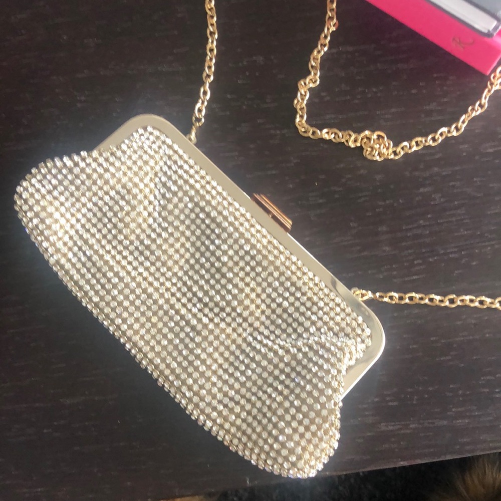 BCBG sparkle purse